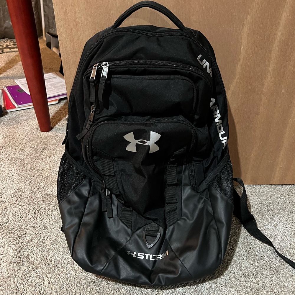 Under armour storm backpack black